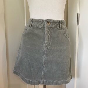 Corduroy A-line Women's Skirt